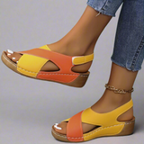 Kendra - Colorblock Orthopedic Sandals