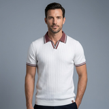 The Timberlake Men’s Knit Polo Shirt