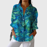 Lightweight and Colorful Printed Blouse
