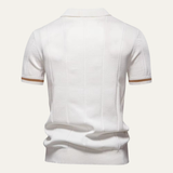 The Ashton Men’s Knit Zip Polo Shirt