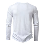 The Cromwell Long Sleeve Cotton Polo for Men