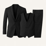 The Silverwood Men’s 3 Piece Slim Fit Suit – Elegant Blazer, Waistcoat & Trousers Set