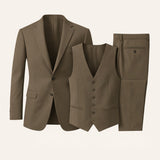 The Silverwood Men’s 3 Piece Slim Fit Suit – Elegant Blazer, Waistcoat & Trousers Set
