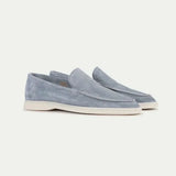 Classic Suede Loafer Baby Blue