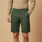 The Roseland Men’s Premium Cotton Flat Front Summer Shorts